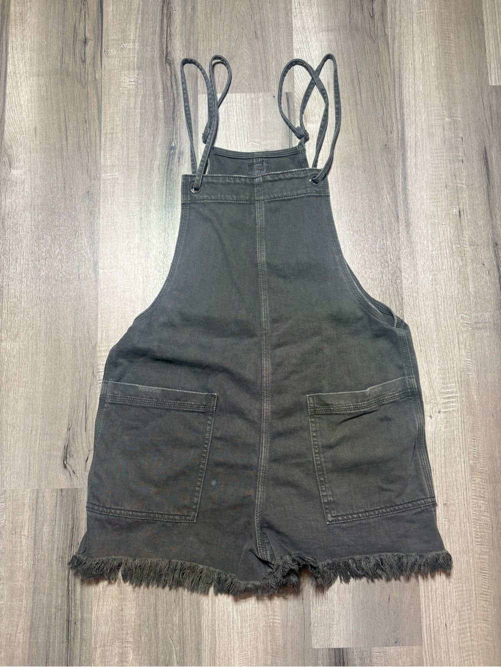 Black Denim Overall